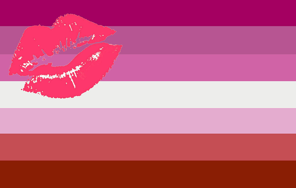 Lipstick Lesbian Pride Flag