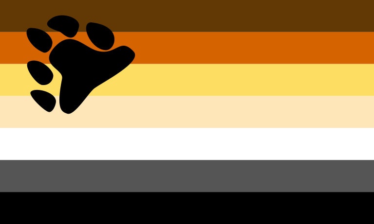 Bear Brotherhood Pride Flag