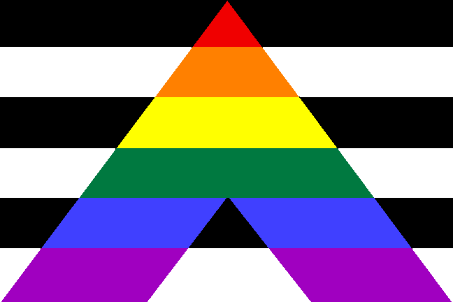 Straight Ally Pride Flag